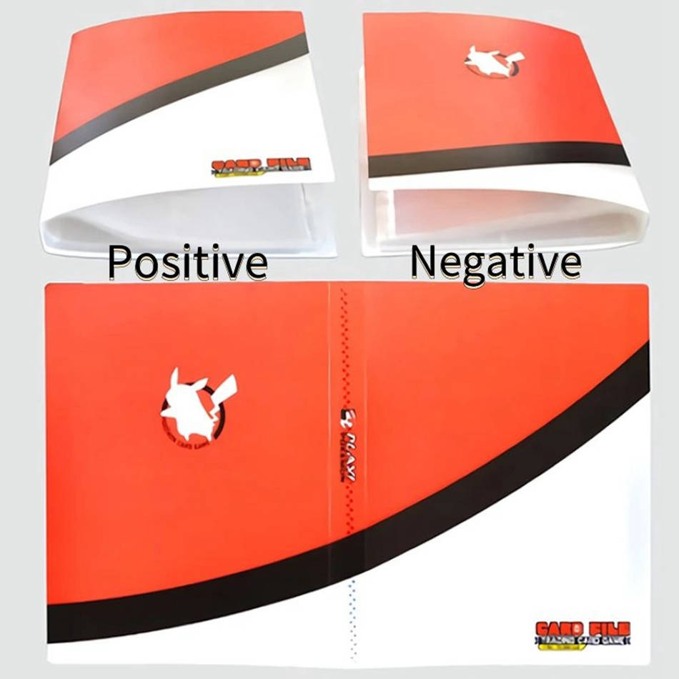 Anime Pokemon Card Album 240pcs Kids Game Card Binder Gx Ex Collectors Folder Cartoon Card Holder Toy - 4