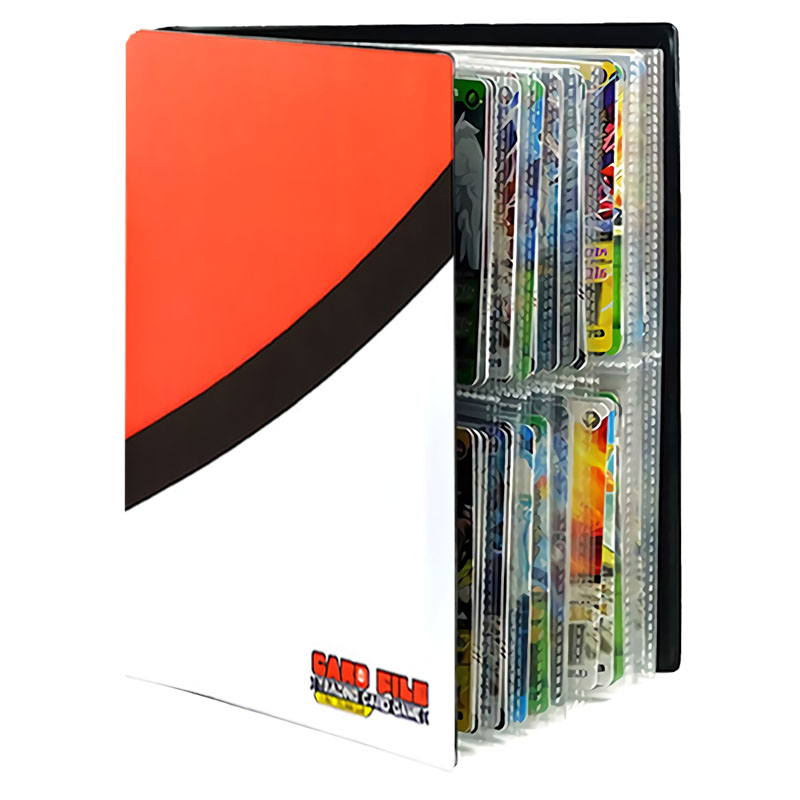 Anime Pokemon Card Album 240pcs Kids Game Card Binder Gx Ex Collectors Folder Cartoon Card Holder Toy - 2