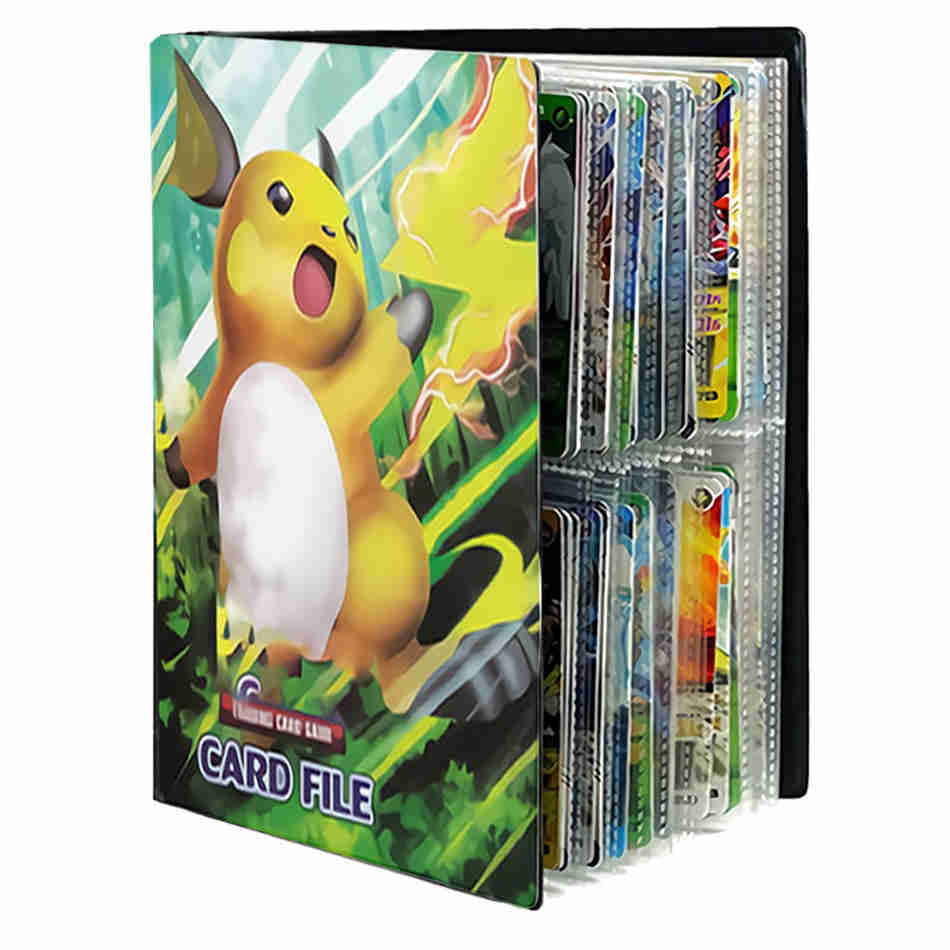 240pcs Pokemon Card Collection Album With Ex Gx Anime Card Binder Kids Toy Collectors Holder - 5