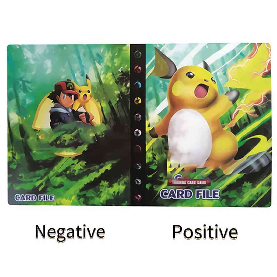 240pcs Pokemon Card Collection Album With Ex Gx Anime Card Binder Kids Toy Collectors Holder - 6