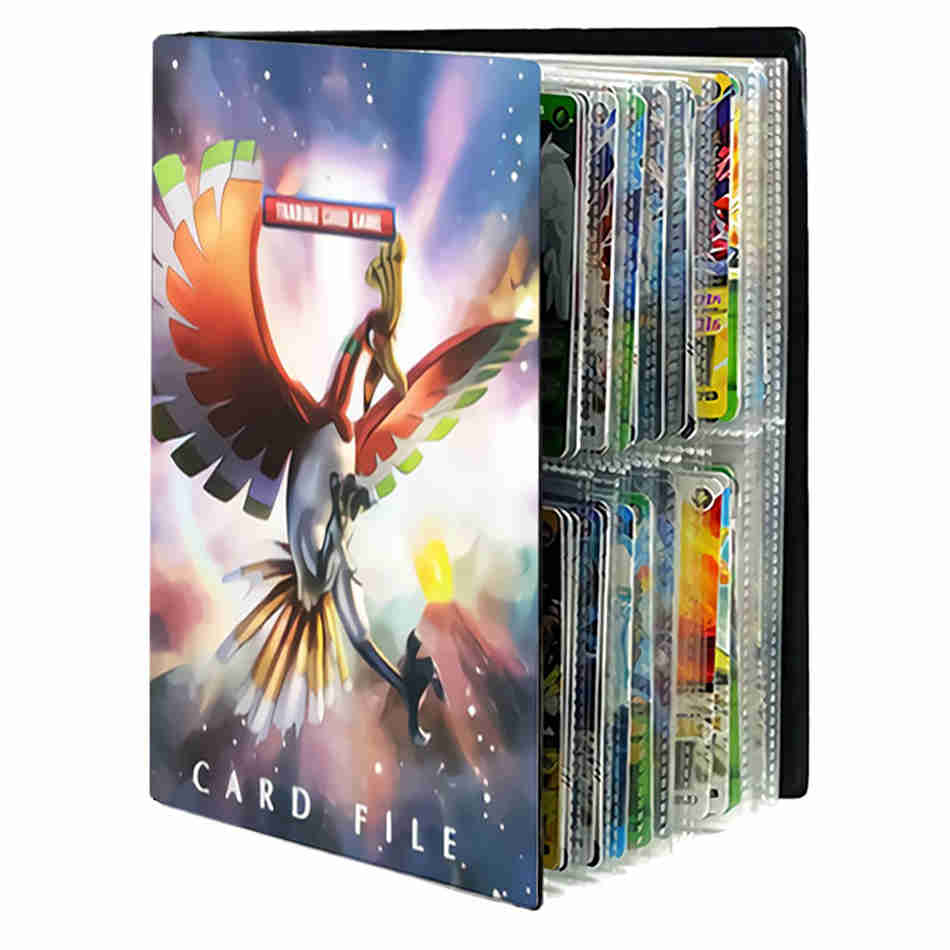 240pcs Pokemon Card Collection Album With Ex Gx Anime Card Binder Kids Toy Collectors Holder - 9