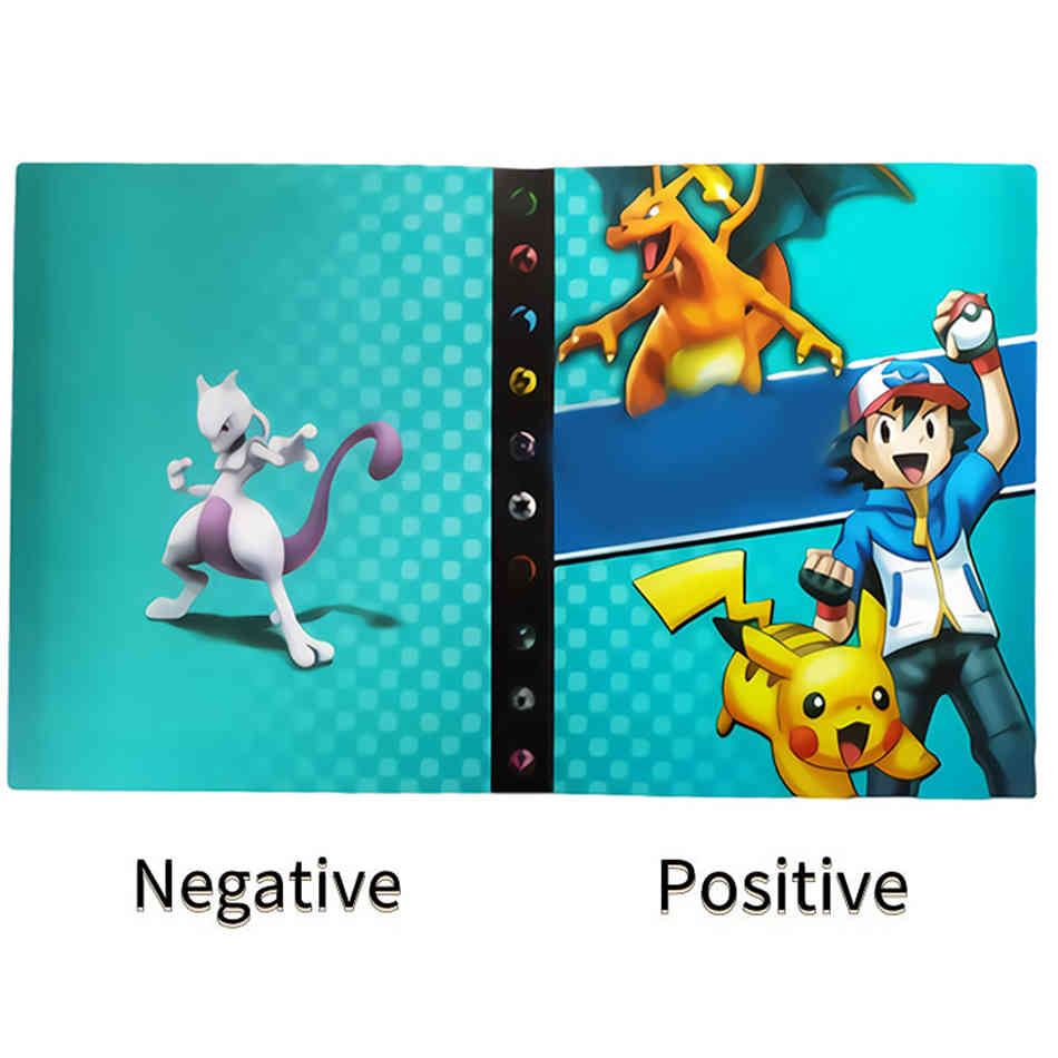 240pcs Pokemon Card Collection Album With Ex Gx Anime Card Binder Kids Toy Collectors Holder - 12