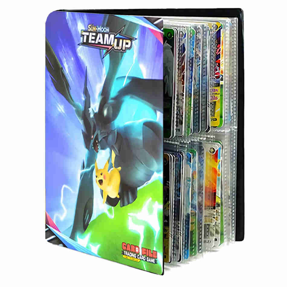 240pcs Pokemon Game Card Collectors Album Ex Gx Anime Cards Cartoon Binder Folder Kids Toy Collection - 3