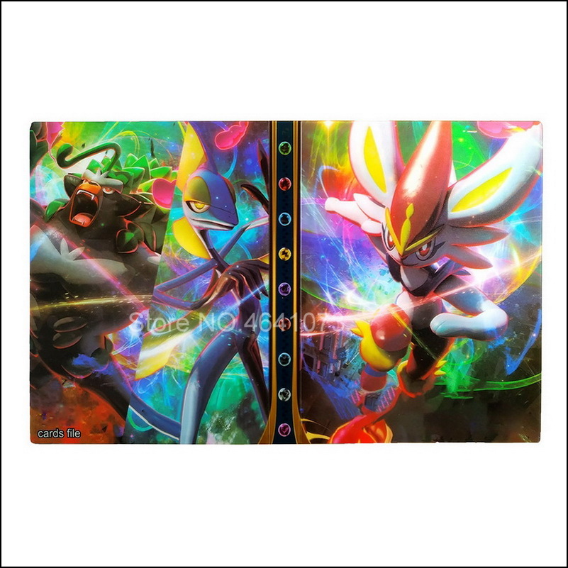 Ultimate Pokemon Card Collection Album 240pcs Holder Toploaded Gift Cards Book Novelty Playing List - 8