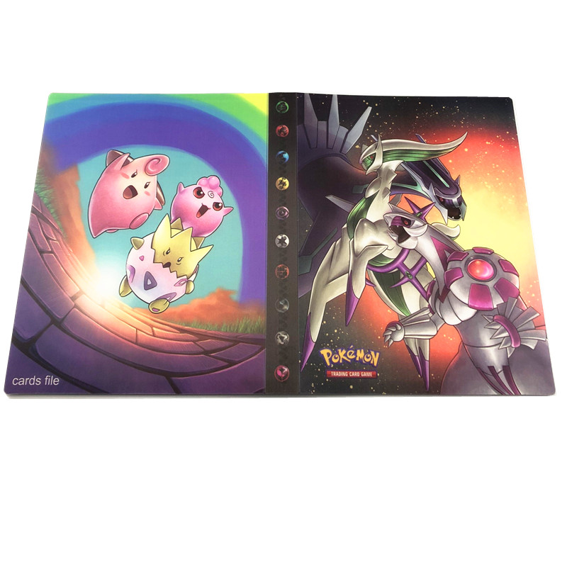 240pcs Pokemon Card Collection Album Gift Set Top Loaded Holder Book For Kids Toy Collection - 4