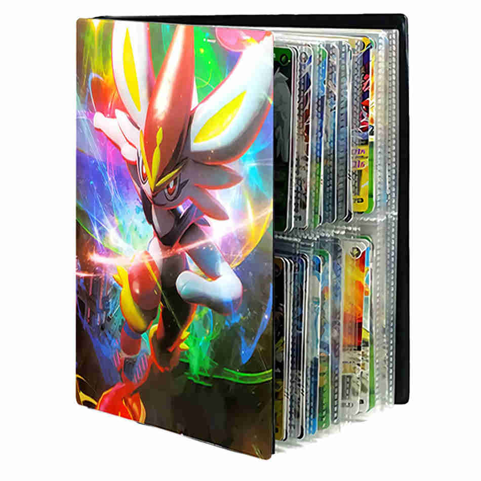 240pcs Pokemon Game Card Collectors Album Ex Gx Anime Cards Cartoon Binder Folder Kids Toy Collection - 1