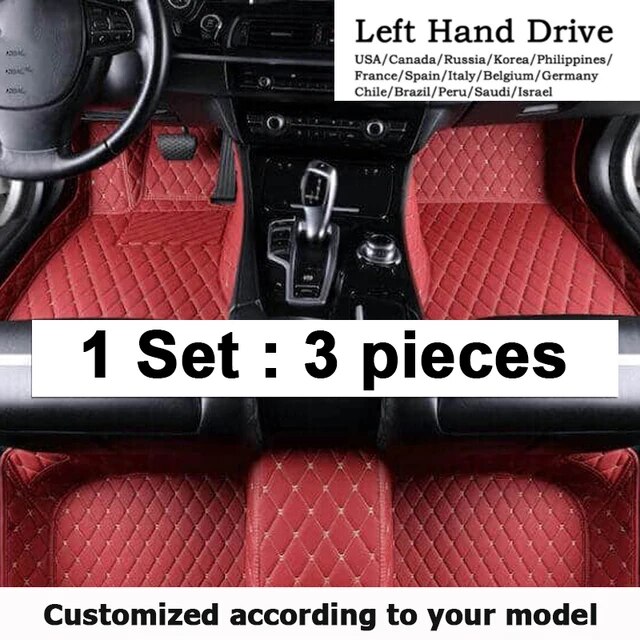 For Ford Focus Mk2 Mk2.5 2005~2015 Car Floor Mats Rugs Panel Footpads Anti-Slip Carpet Cover Cape Foot Pads Sticker Accessories