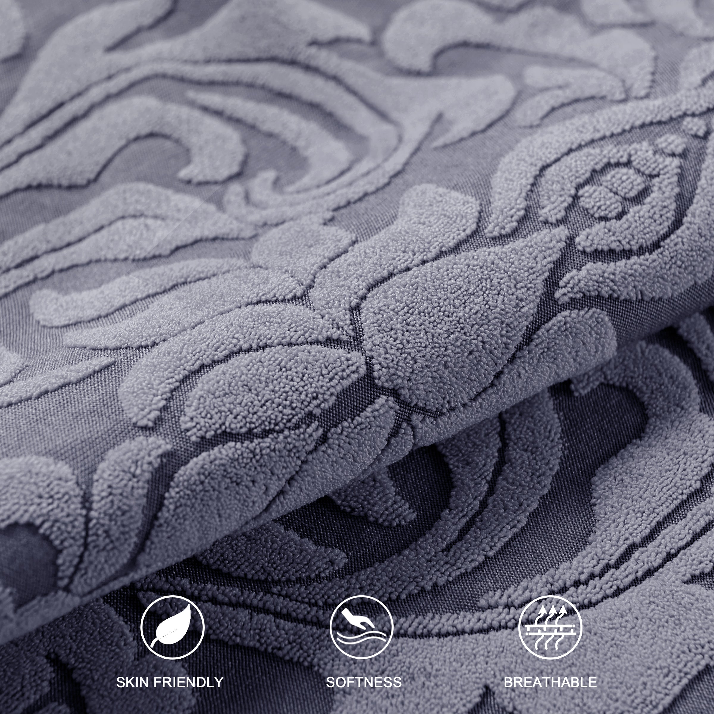 Cilla Jacquard Stretch Sofa Slipcover