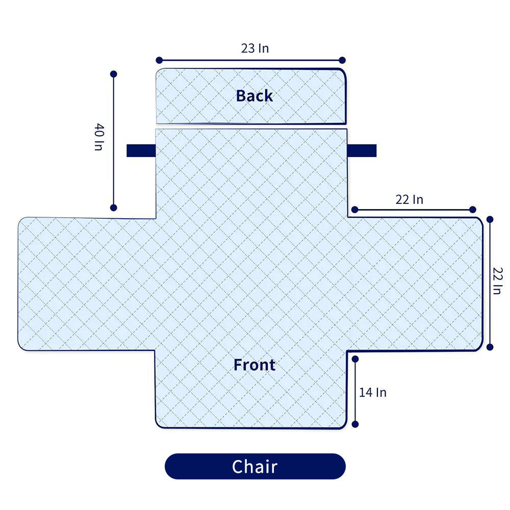 Connor Reversible Sofa Slipcover With Pockets