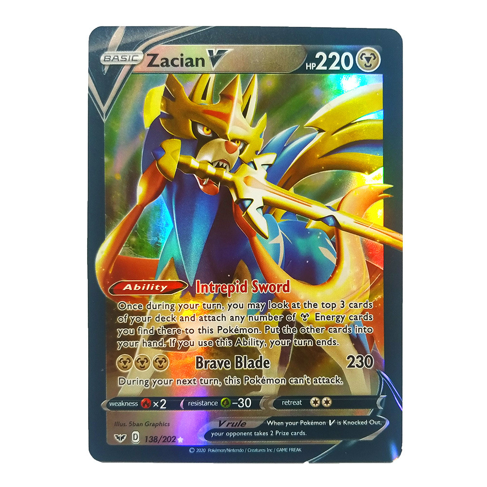 30pcs Pokemon V Vmax Shining English Cards Collection Sword Shield Booster Box Trading Game Toy Gift For Kids - 6