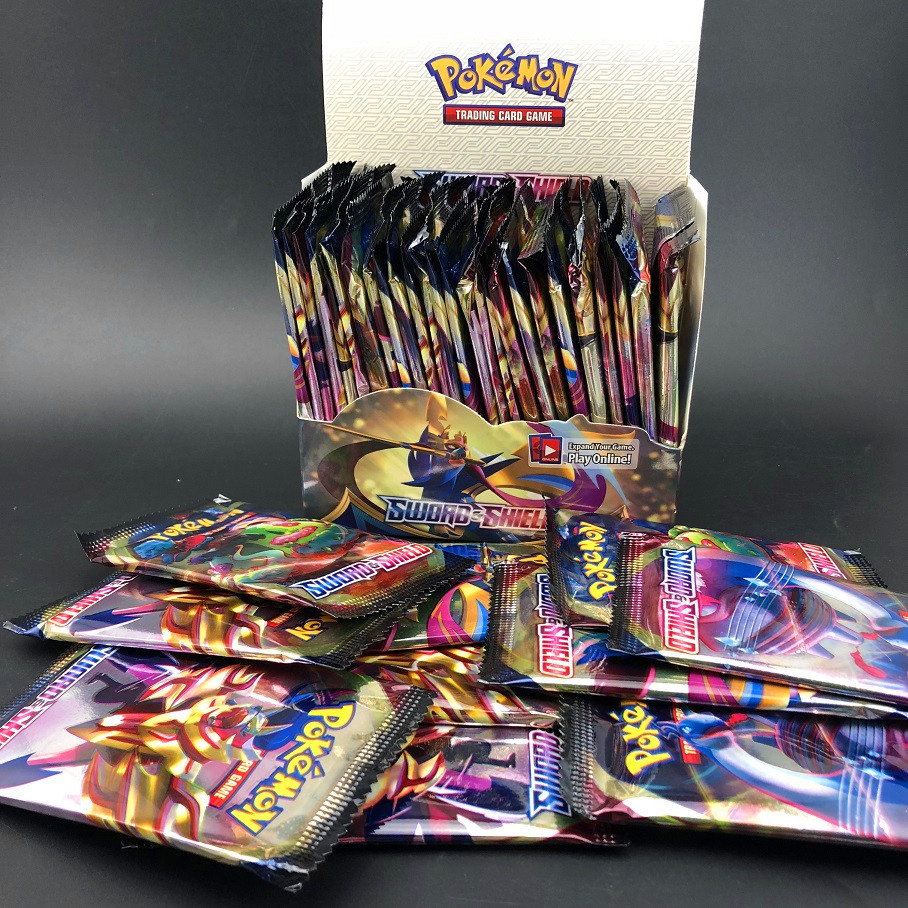 Pokemon Sword Shield 324pcs Collectible Trading Card Game Ultimate Booster Box Gift For Kids - 4