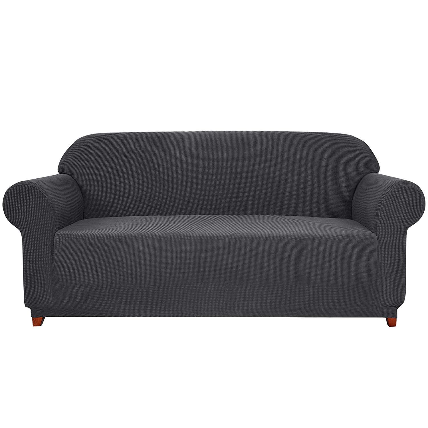 Leroy Plaid Stretch Sofa Slipcover