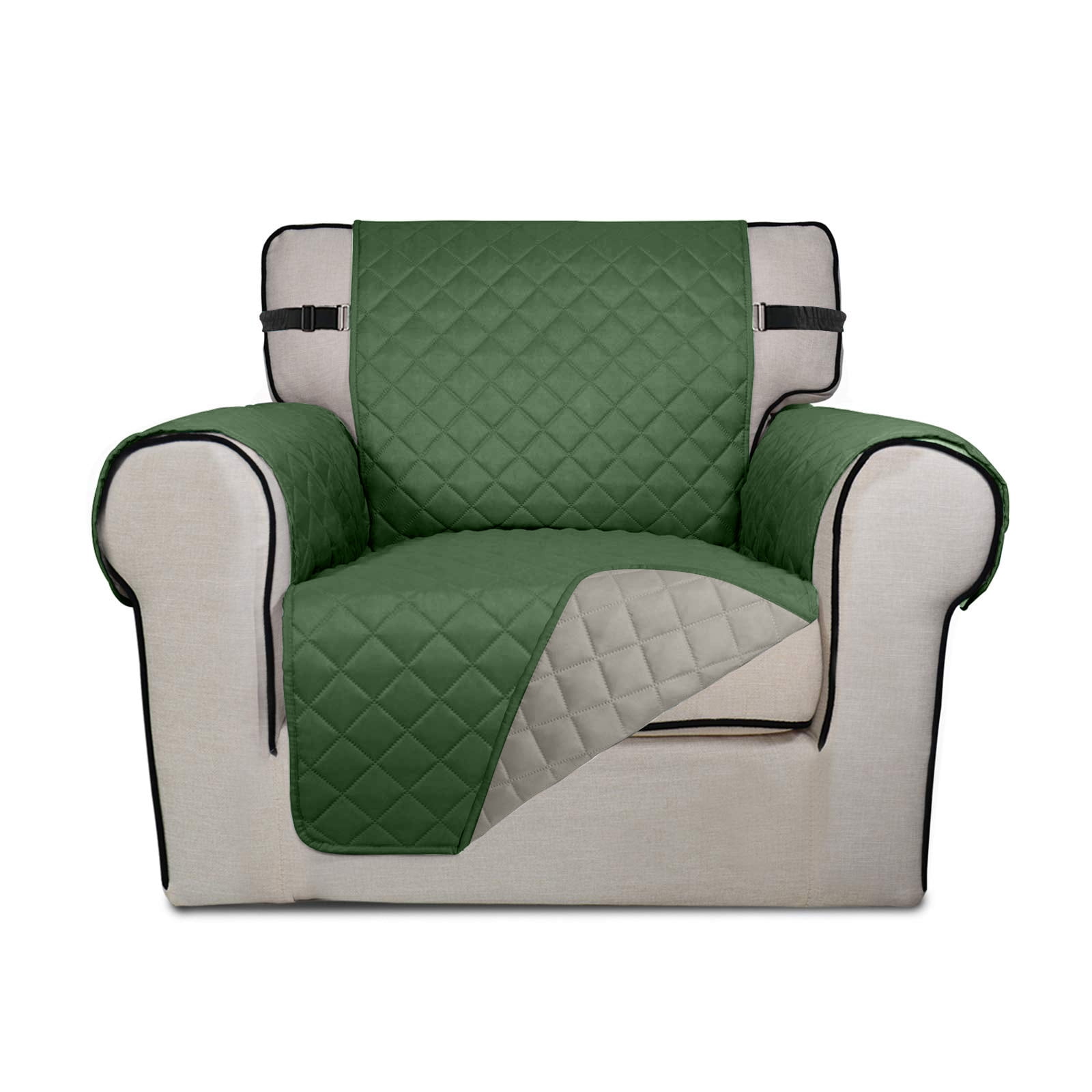 Sanmadrola 100% Waterproof Sofa Cover Machine Washable Couch Cover Love Seat Slipcover