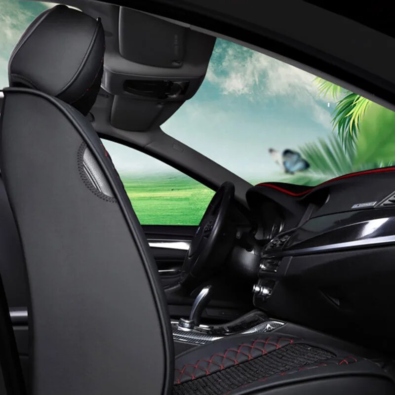 Leather Car seat Cover For Ford Focus 2 MK1 MK3 Mondeo MK4 Fiesta MK7 Fusion Kuga Ranger explorer 5 Figo Taurus Accessories