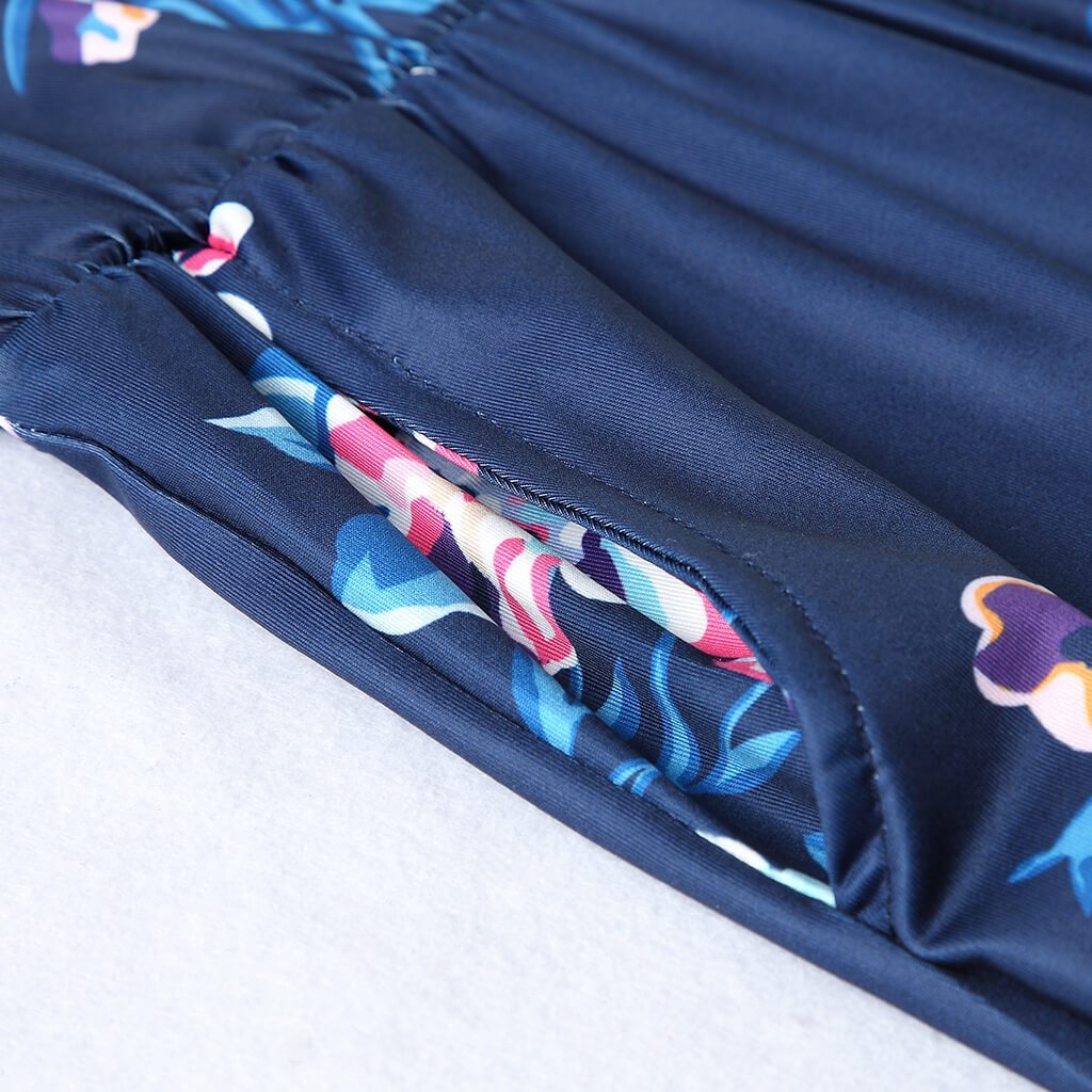 Self Tie Floral Sleeveless Matching Jumpsuits (2531426336852)