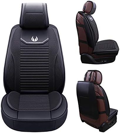 Custom Leather Seat Covers Compatible with Hyundai Santa Fe 2013-2023 (Full Set)