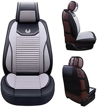 Custom Leather Seat Covers Compatible with Hyundai Santa Fe 2013-2023 (Full Set)