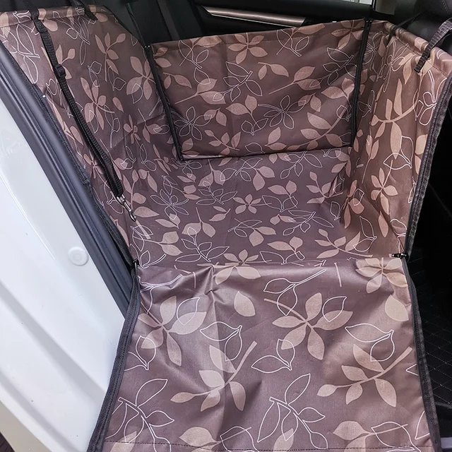 Dog Car Seat Cover Waterproof Pet Travel Dog Carrier Hammock Car Rear Seat Protector Mat Safety Carrier Dogs Cats Car Seat Bag