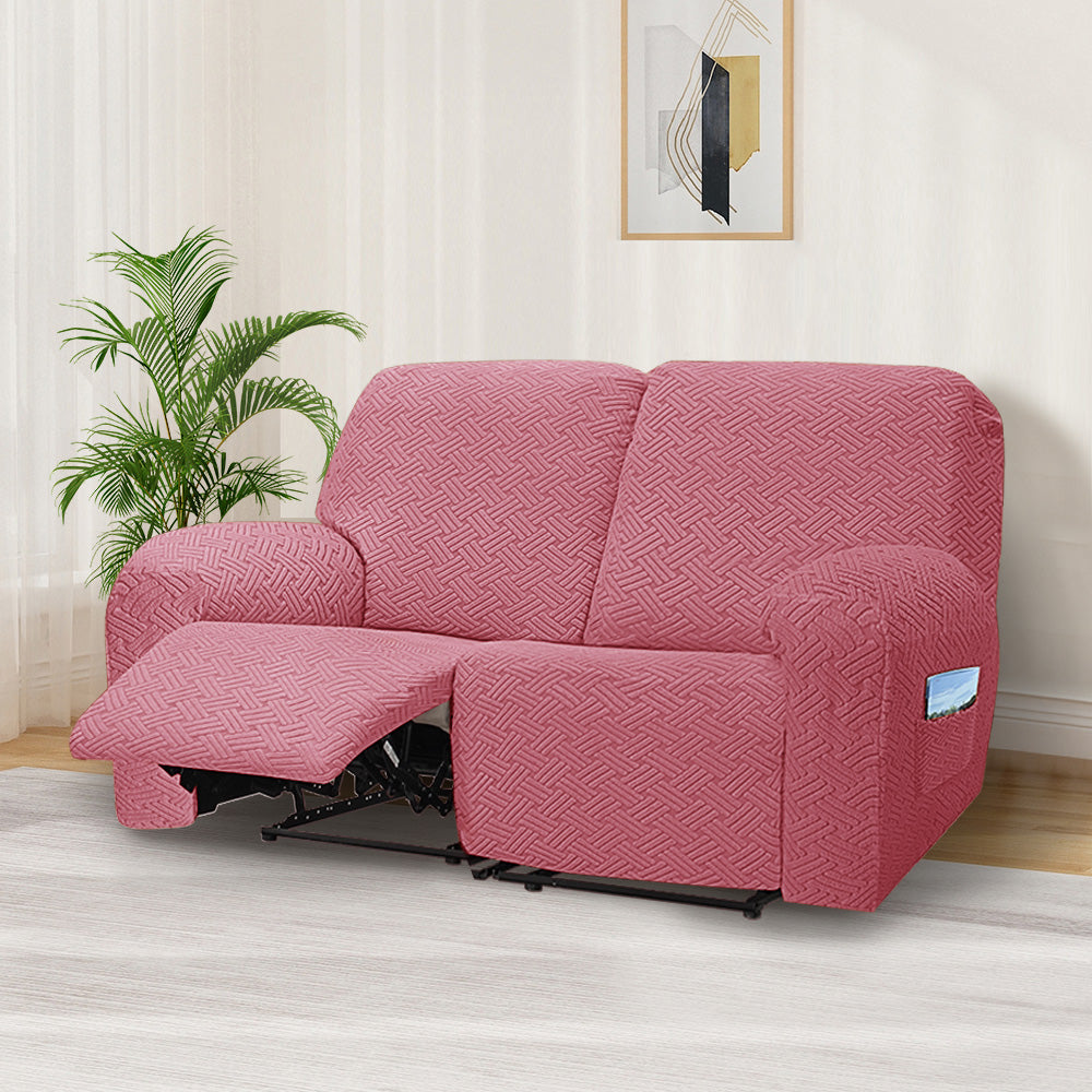 Sofa Cover for All Seasons-Elastic All-Inclusive Recliner Cover for First-Class Comfort  REC REC