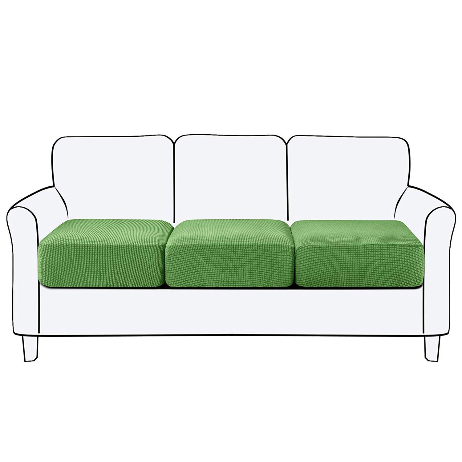 Dorothy Seperated Plaid Sofa Cushion Covers