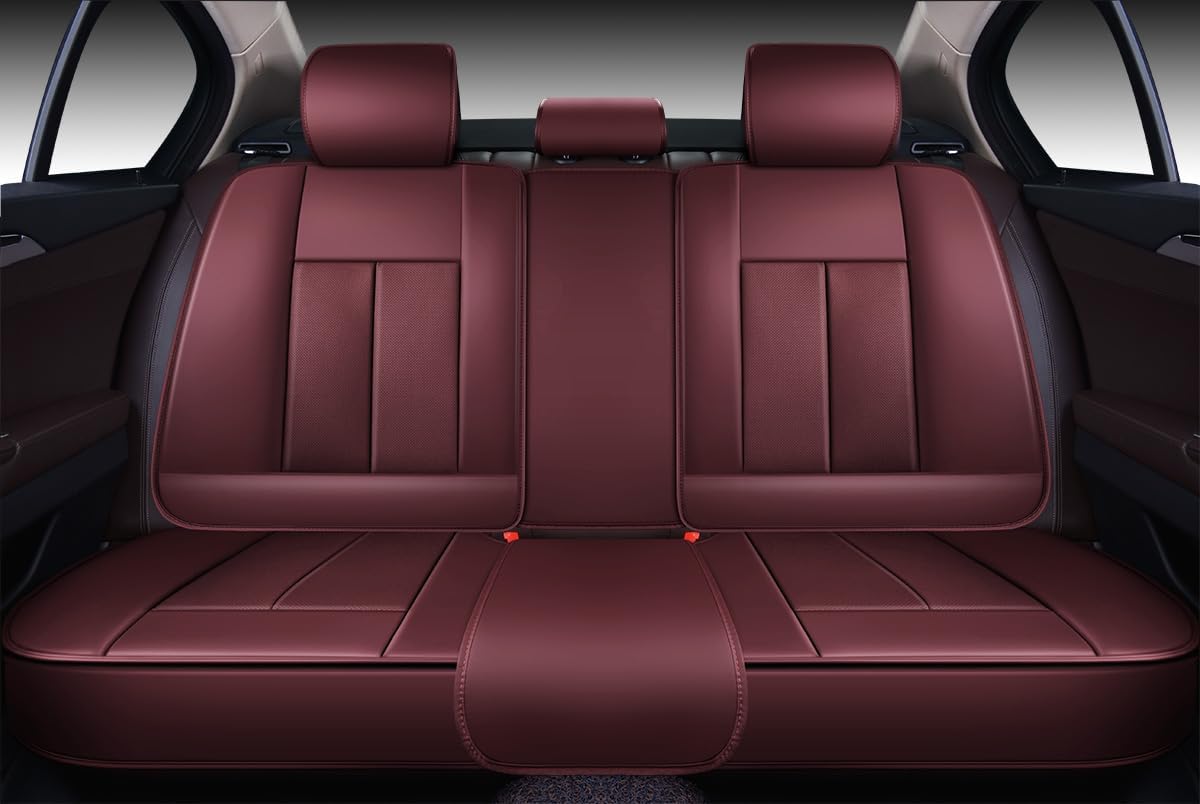Custom Leather Seat Covers Compatible with Hyundai Santa Fe 2013-2023 (Full Set)