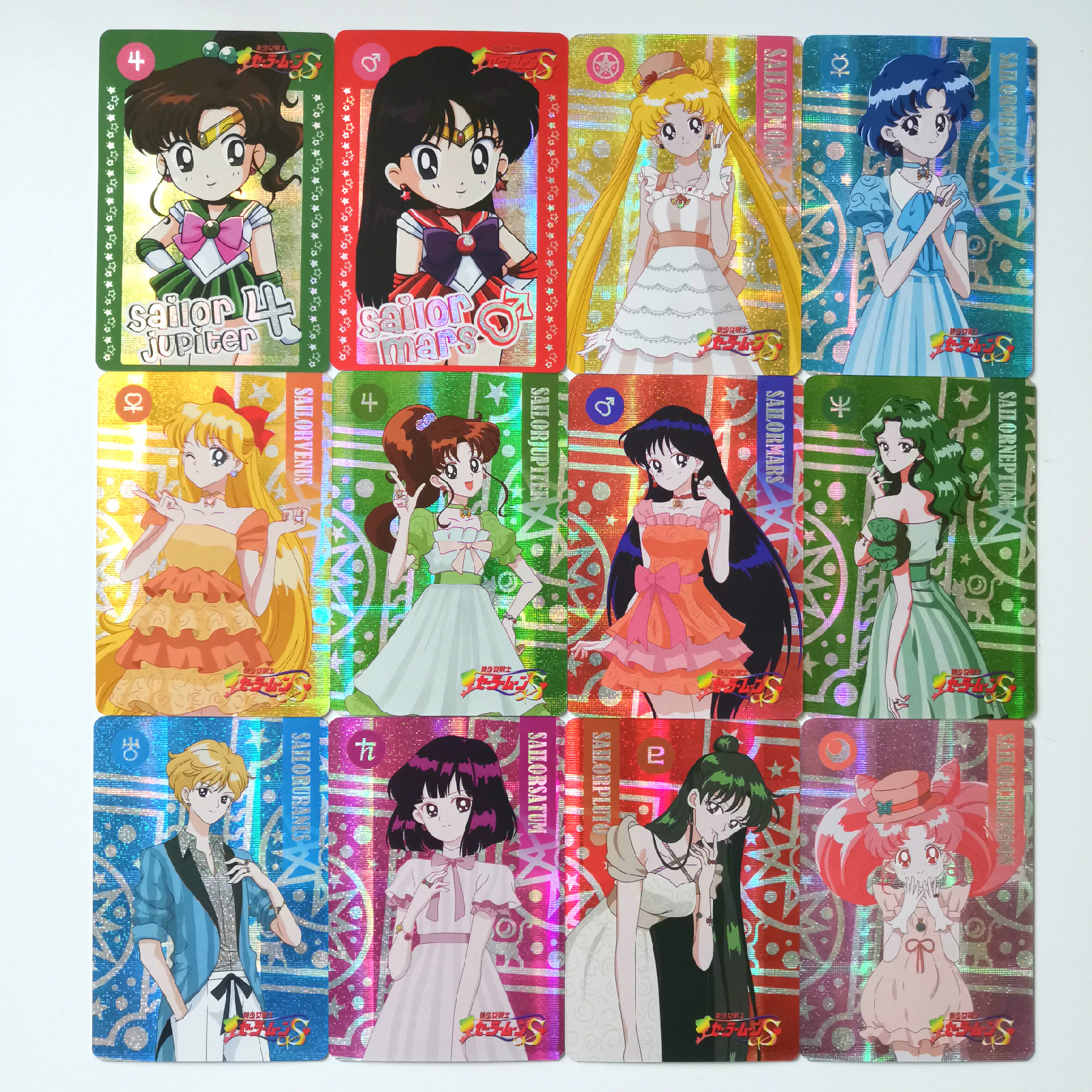 Sailor Moon Anime Collectible Cards Game Set 55pcs Hobby Collection Toys Manga Fan Merchandise - 4