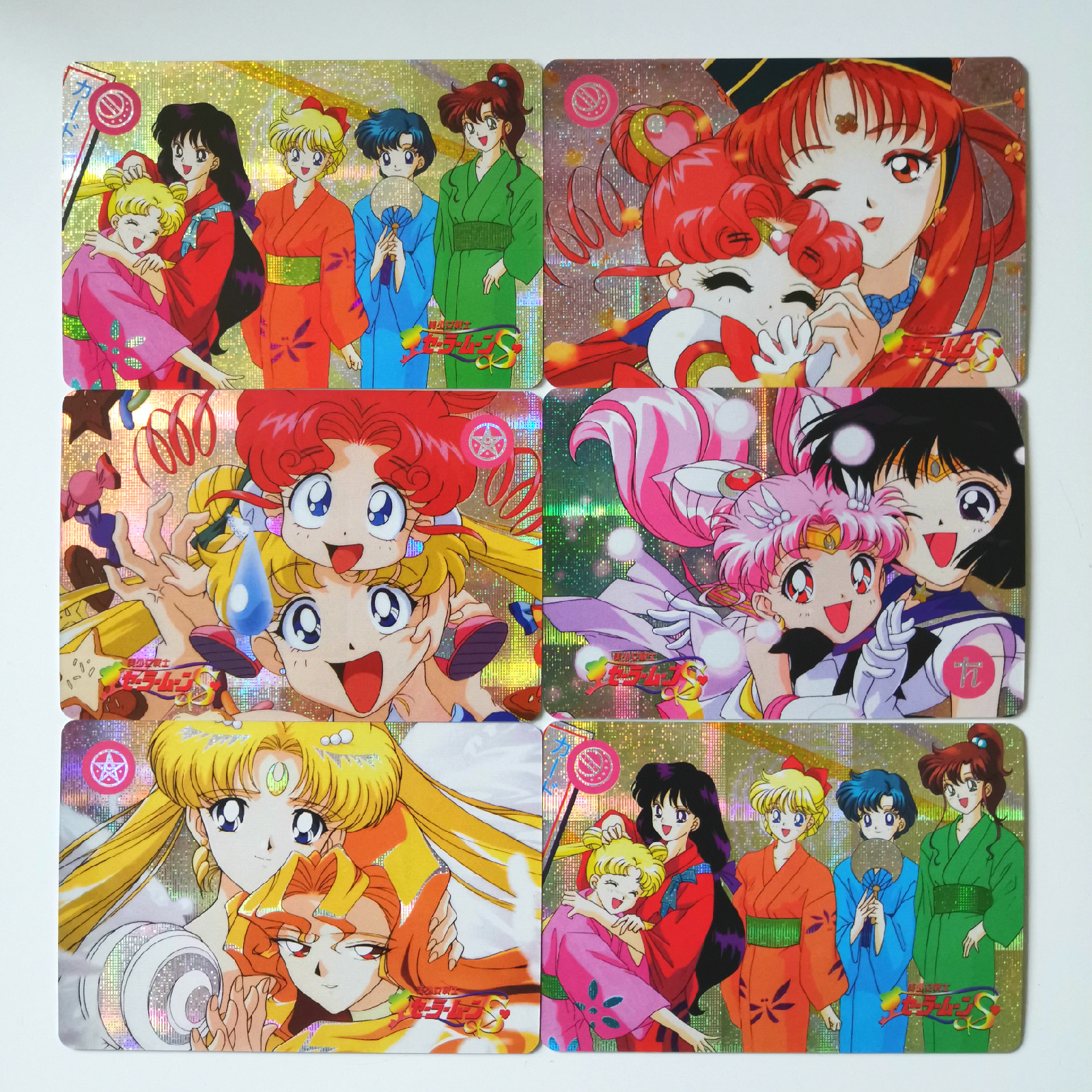 Sailor Moon Anime Collectible Cards Game Set 55pcs Hobby Collection Toys Manga Fan Merchandise - 1