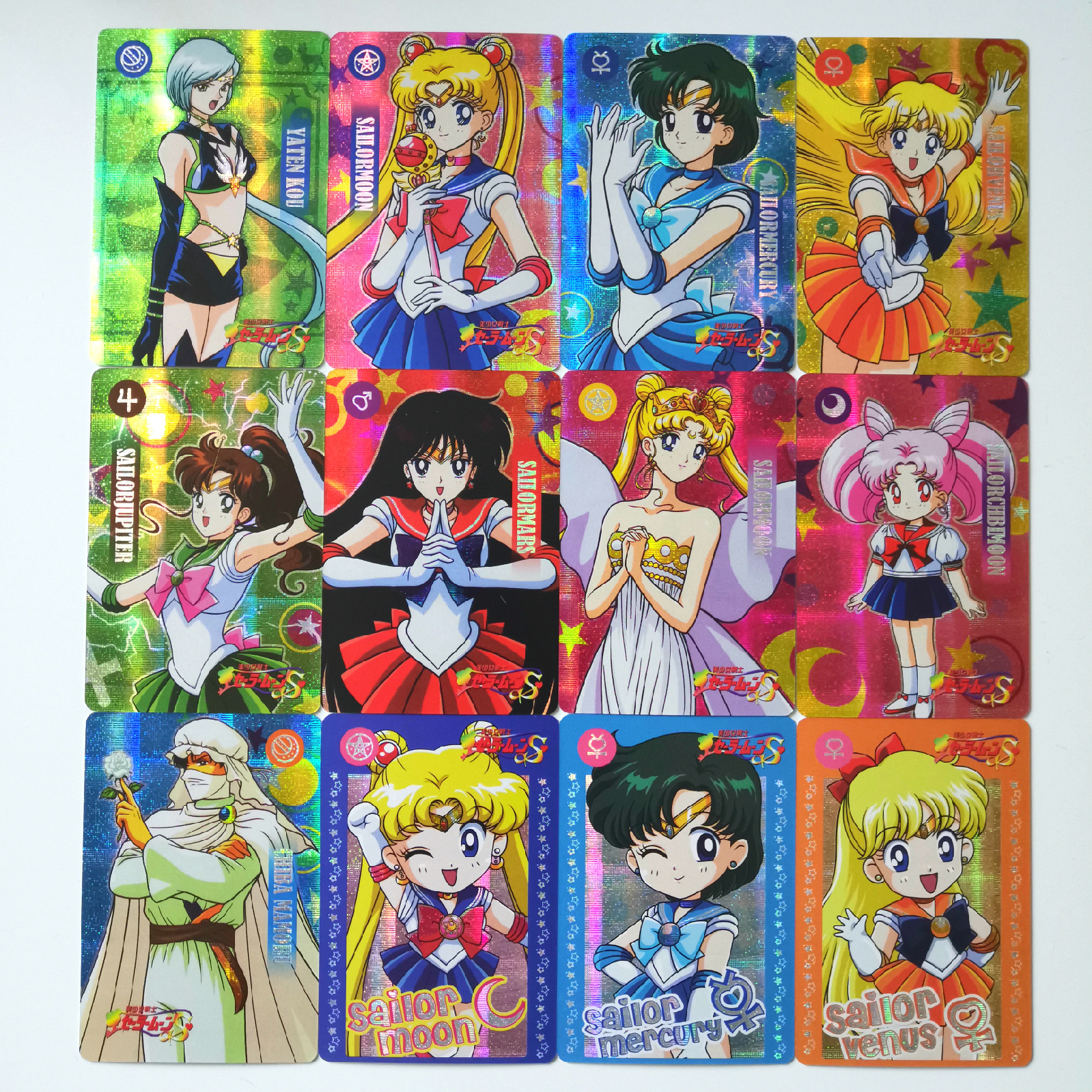 Sailor Moon Anime Collectible Cards Game Set 55pcs Hobby Collection Toys Manga Fan Merchandise - 2