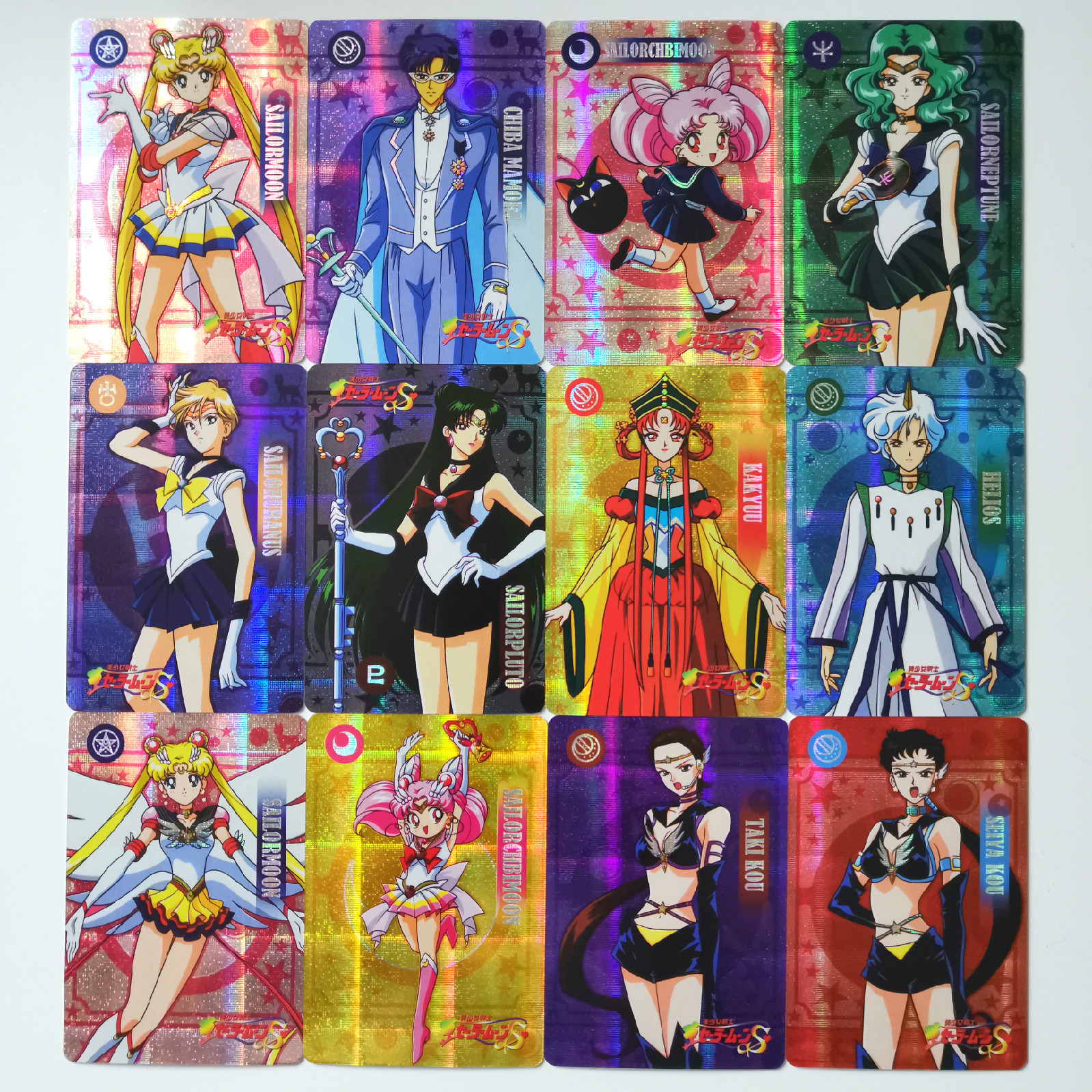 Sailor Moon Anime Collectible Cards Game Set 55pcs Hobby Collection Toys Manga Fan Merchandise - 3