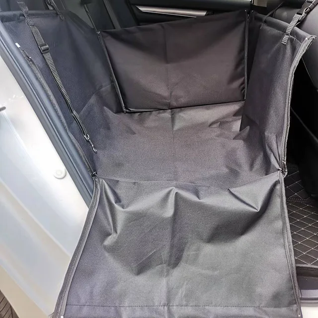 Dog Car Seat Cover Waterproof Pet Travel Dog Carrier Hammock Car Rear Seat Protector Mat Safety Carrier Dogs Cats Car Seat Bag