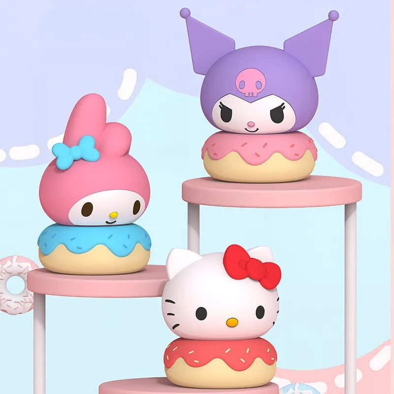 Kawaii Sanrio Hello Kitty Kuromi Mini Silicone Coin Purse Children Cute Caryoon My Melody Coin Purse Children Bag Girl Gifts
