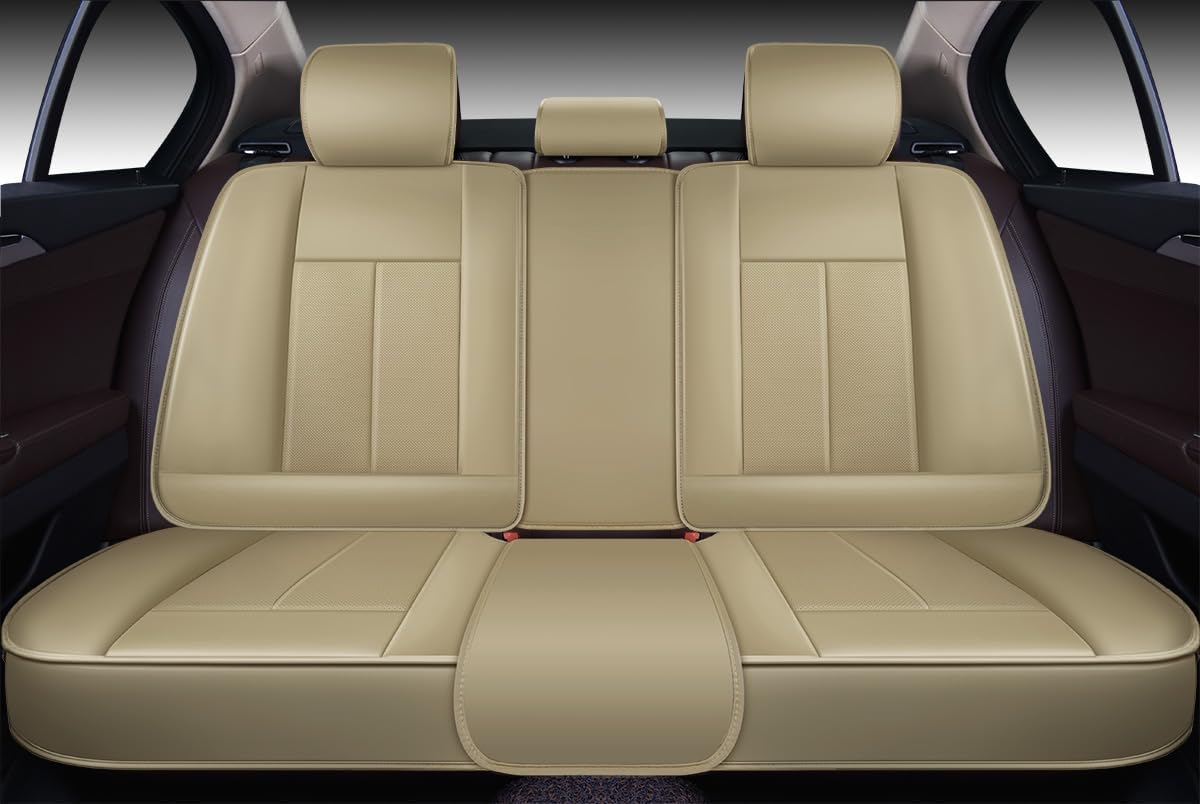 Custom Leather Seat Covers Compatible with Hyundai Santa Fe 2013-2023 (Full Set)