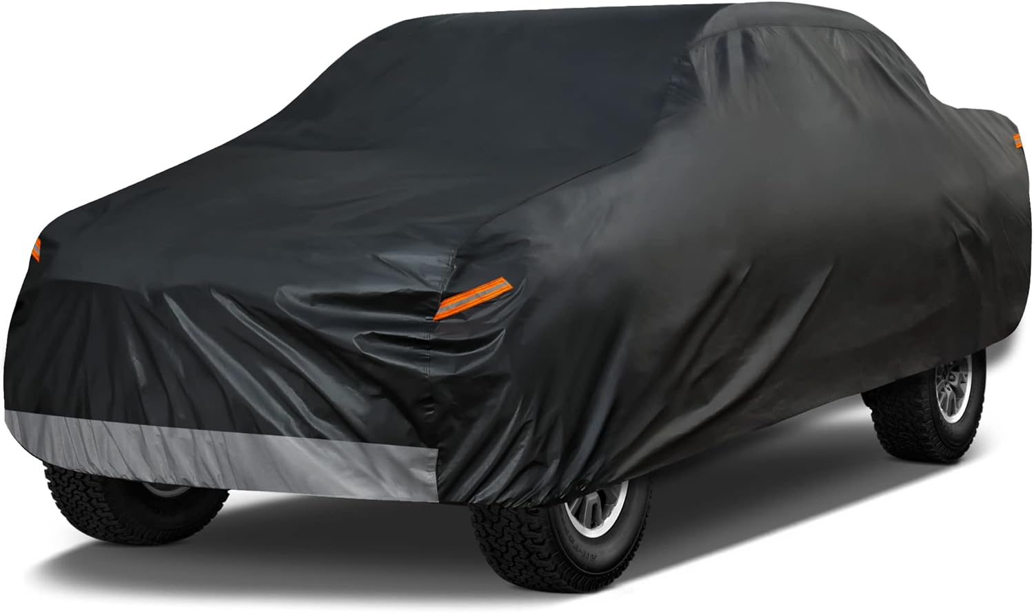 Car Cover Waterproof All Weather for Automobiles, Outdoor Full Cover Rain Sun UV Protection with Zipper Cotton, Size A2 3XL Universal Fit for Sedan (186-193 inch)