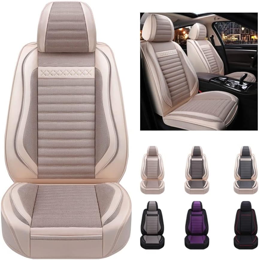 Linen Anti-Slip Full Seat Cover Sets for Subaru impreza