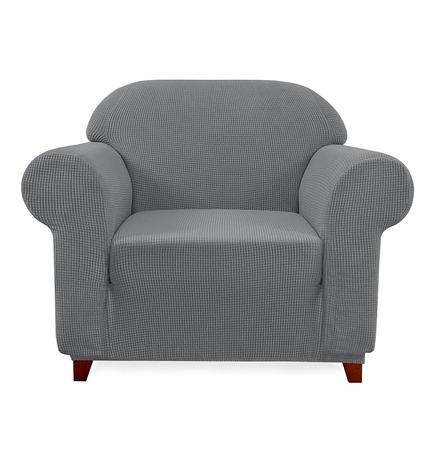 Leroy Plaid Stretch Sofa Slipcover