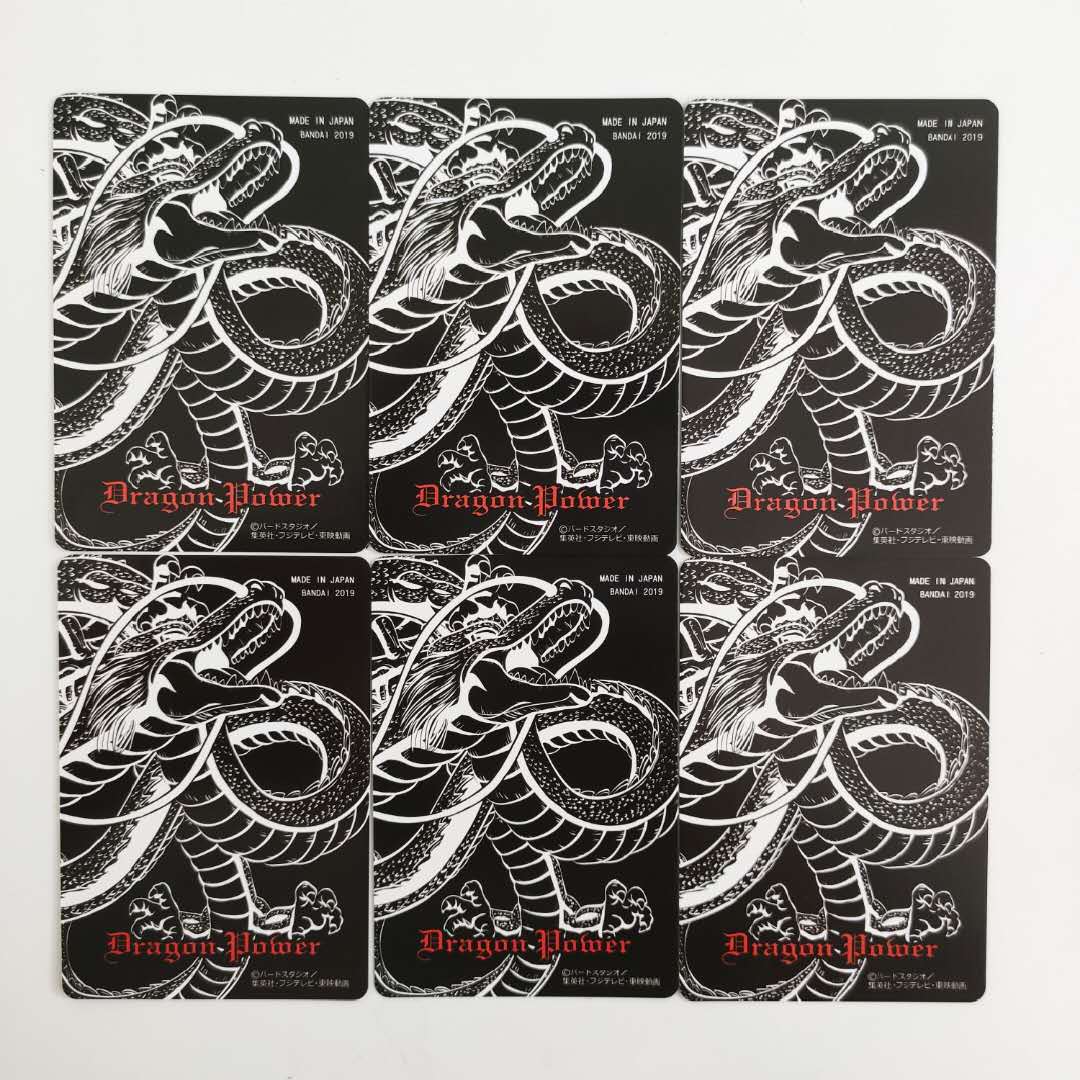 Dragon Ball Z Super Saiyan Goku Vegeta Evolution 6pcs Set Anime Collectible Game Cards Hobby Collection - 5