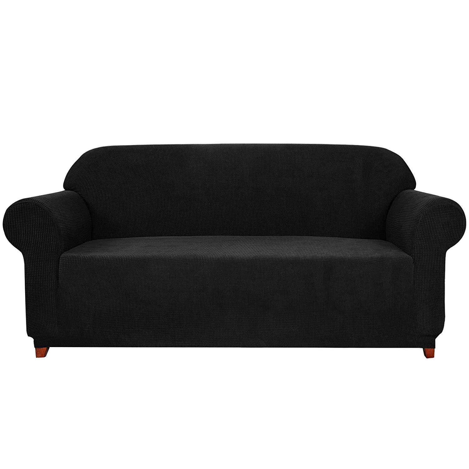 Leroy Plaid Stretch Sofa Slipcover