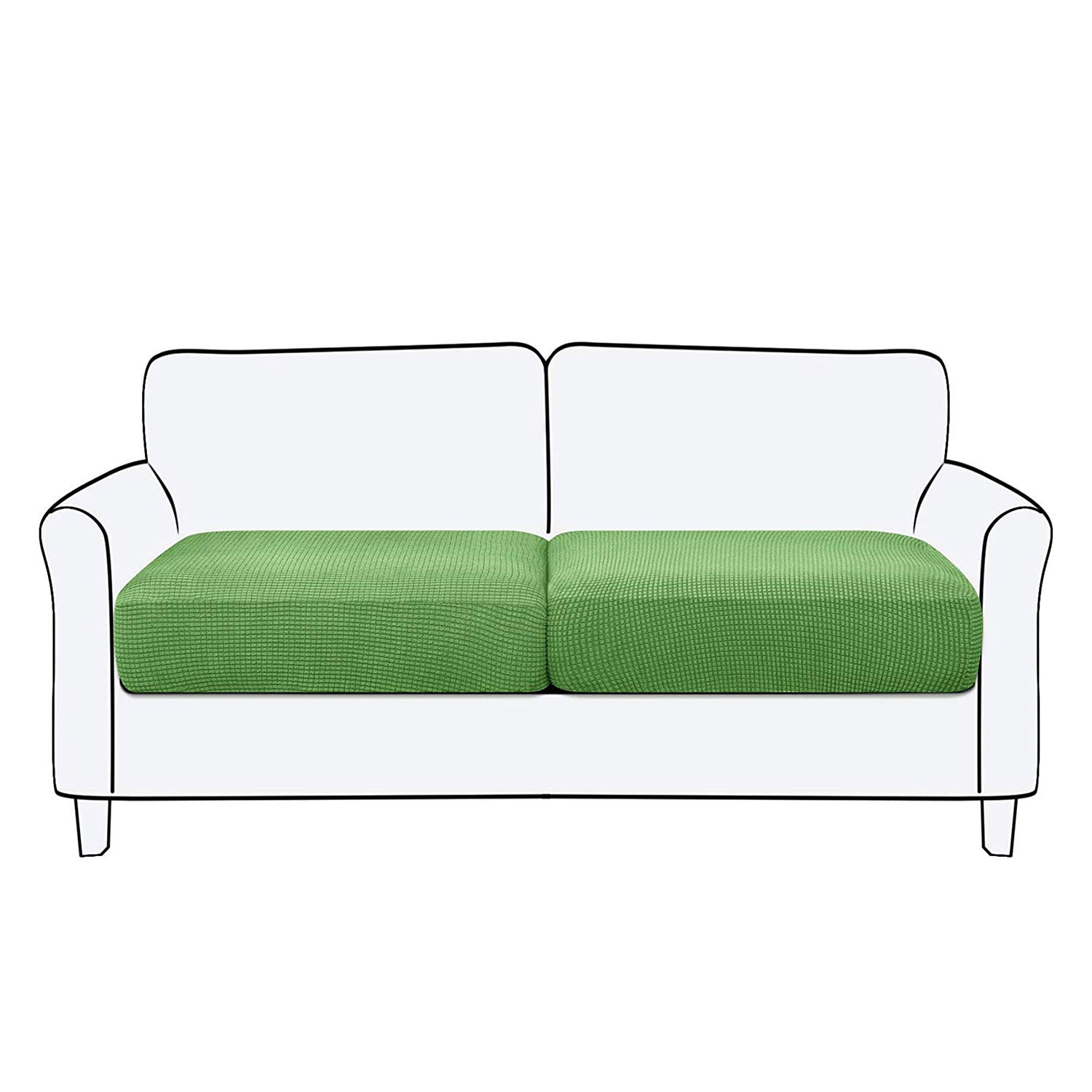 Dorothy Seperated Plaid Sofa Cushion Covers