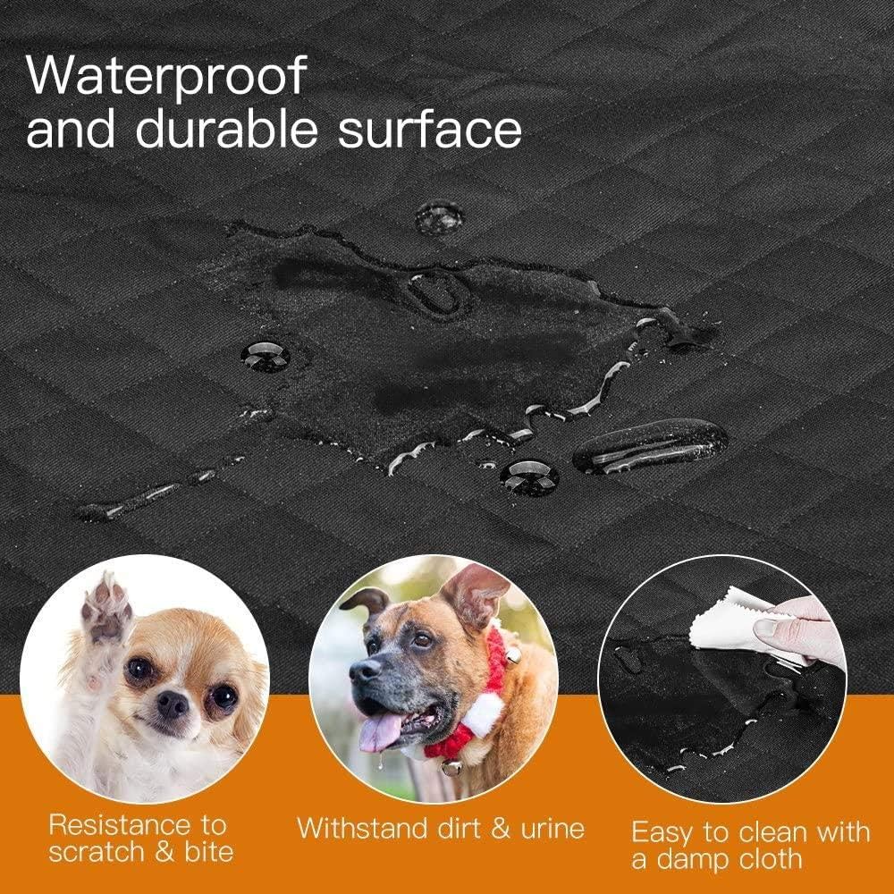 Dog Car Seat Cover Waterproof Pet Travel Dog Carrier Hammock Car Rear Seat Protector Mat Safety Carrier Dogs Cats Car Seat Bag