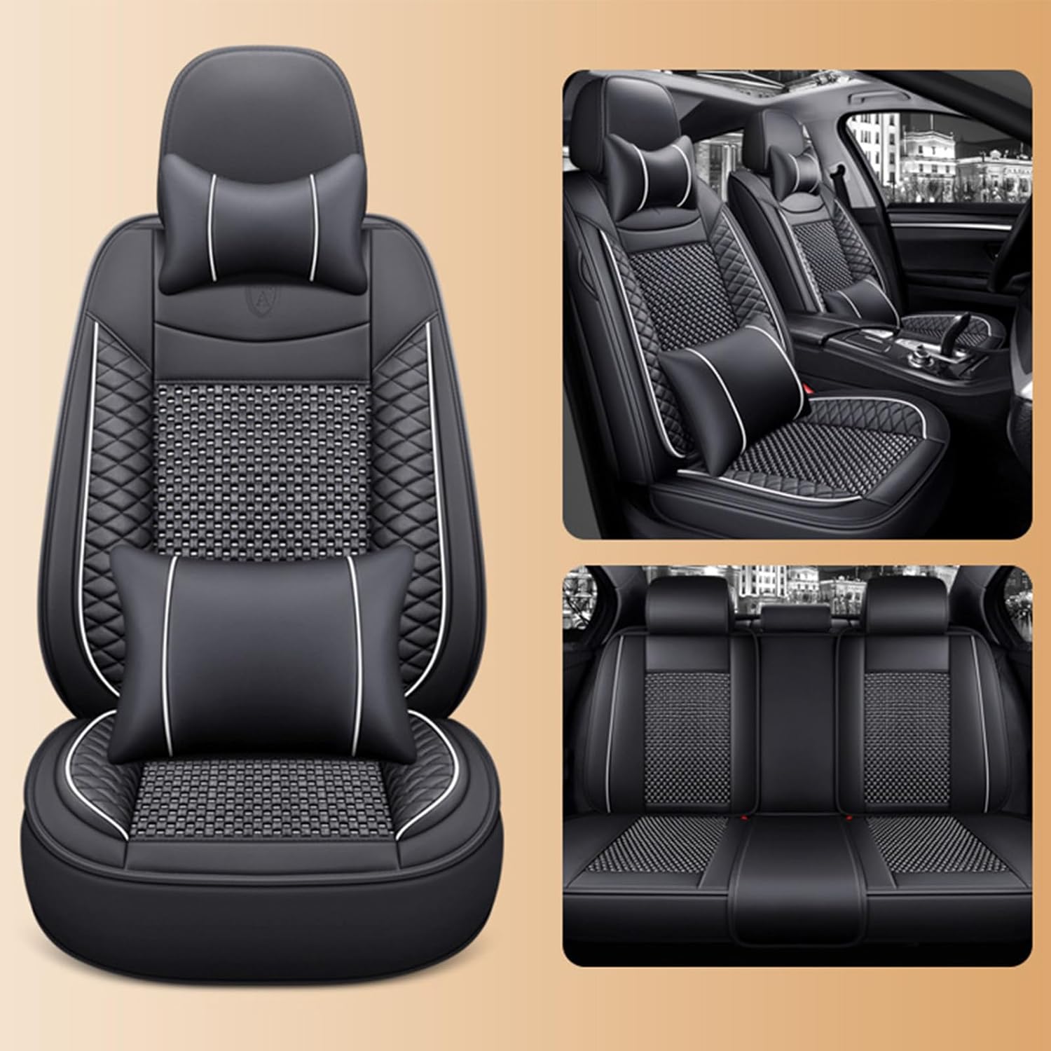 Fox Flix Mondeo Wing Beat Wing Tiger Edge Seat cover all seasons ice silk car cushion