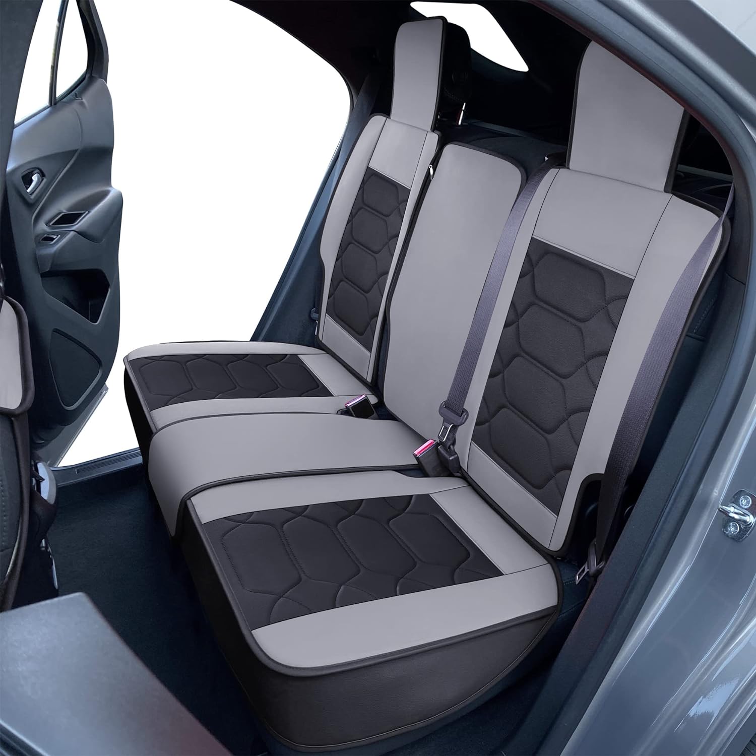 Custom Leather Seat Covers Compatible with Hyundai Santa Fe 2013-2023 (Full Set)