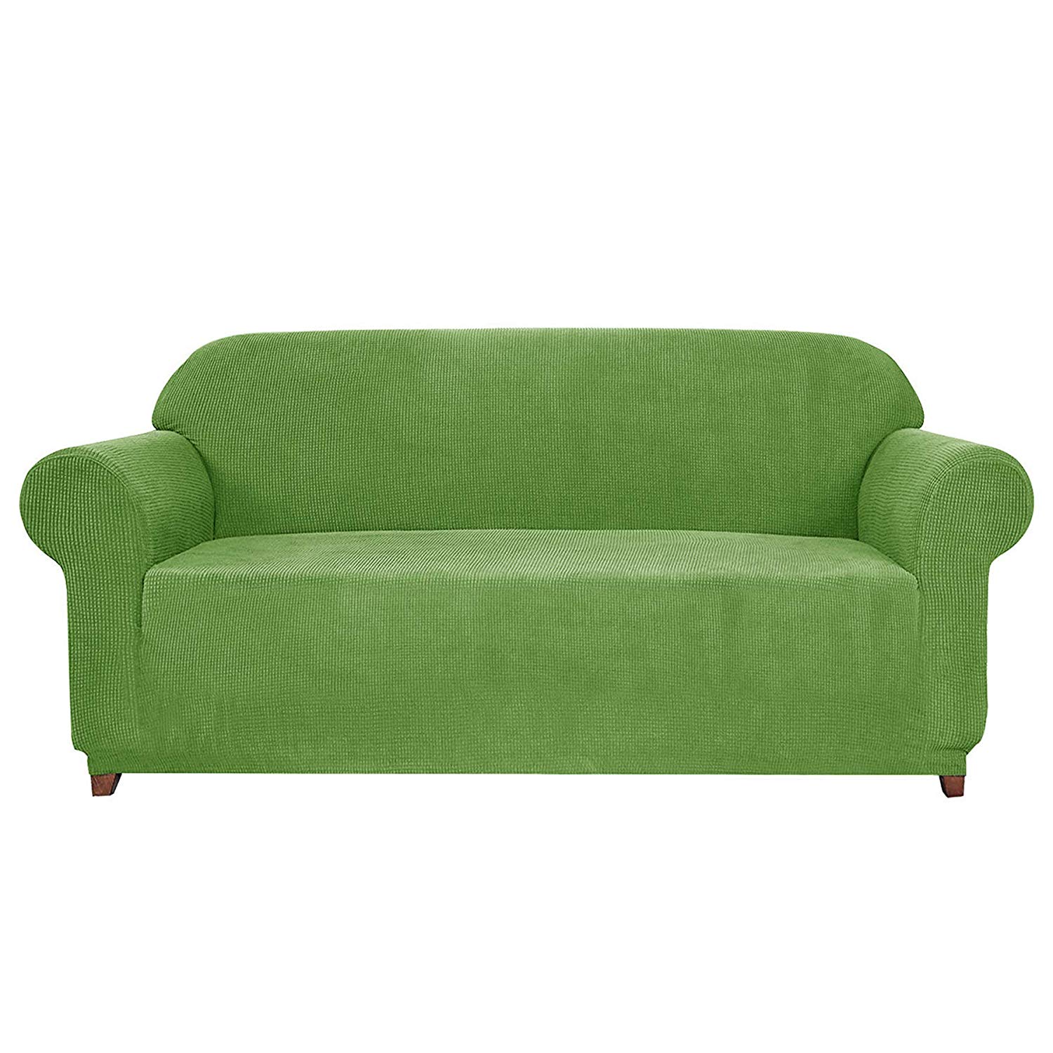 Leroy Plaid Stretch Sofa Slipcover