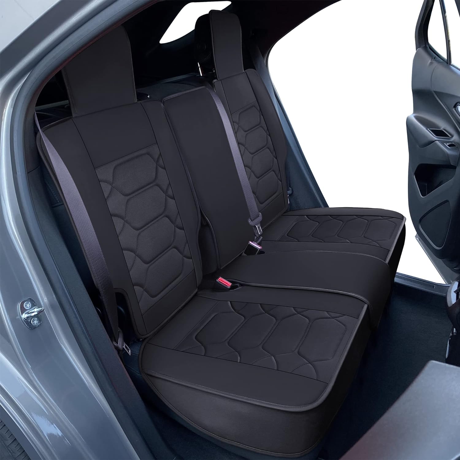 Custom Leather Seat Covers Compatible with Hyundai Santa Fe 2013-2023 (Full Set)