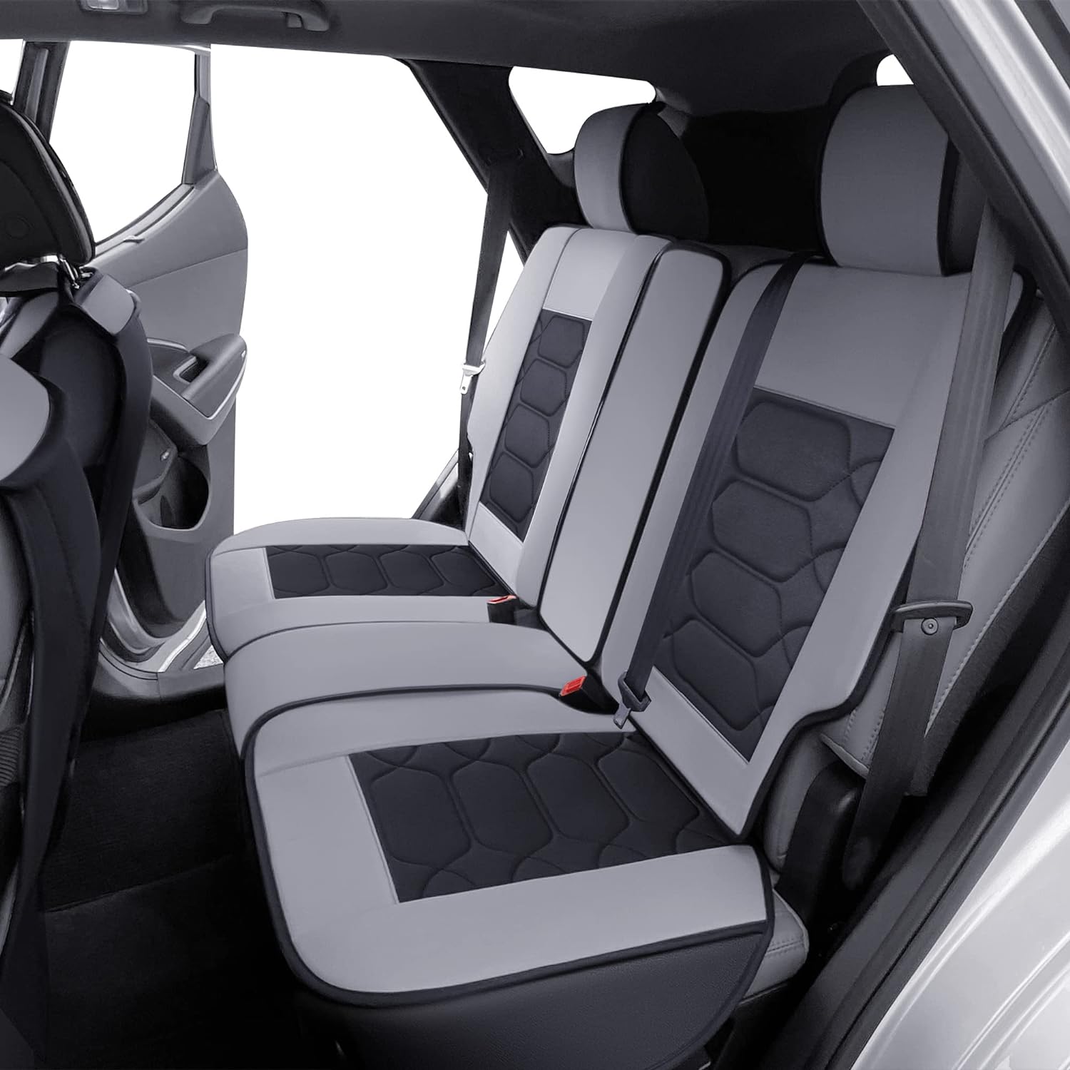 Custom Leather Seat Covers Compatible with Hyundai Santa Fe 2013-2023 (Full Set)