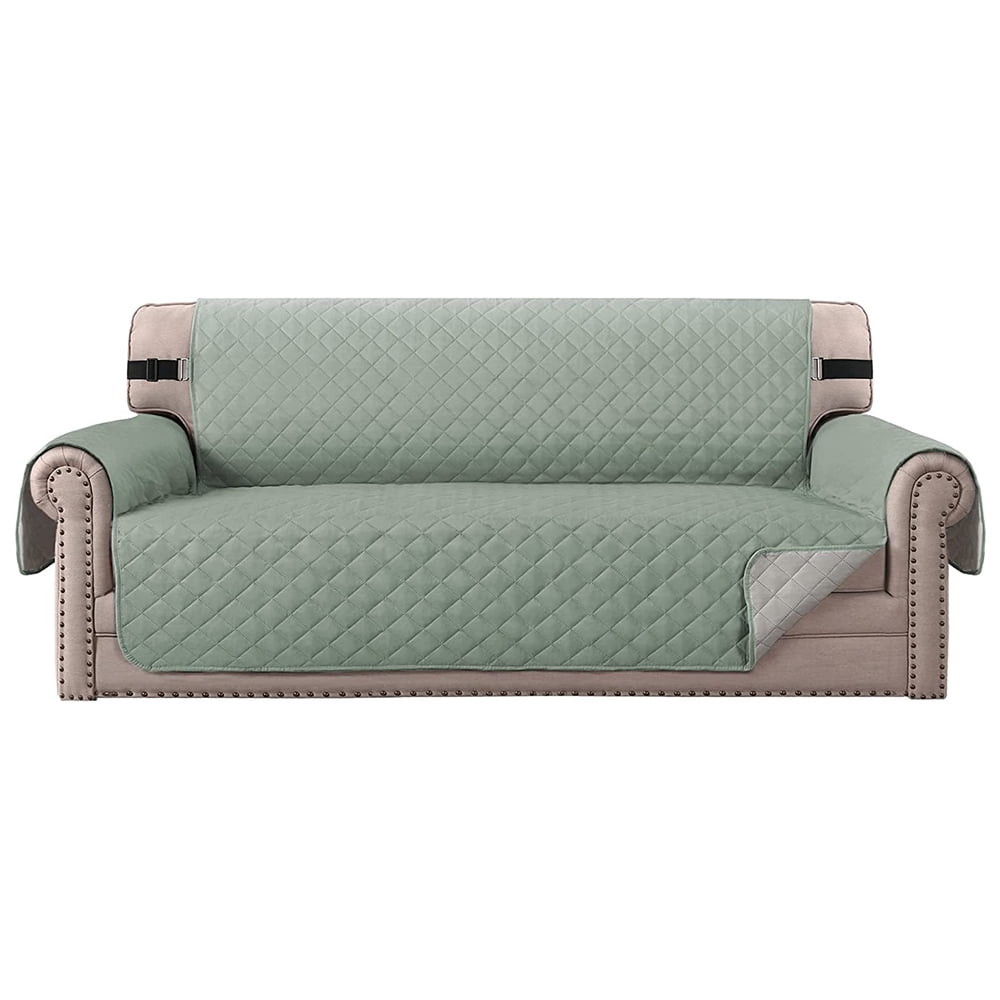 Sanmadrola 100% Waterproof Sofa Cover Machine Washable Couch Cover Love Seat Slipcover