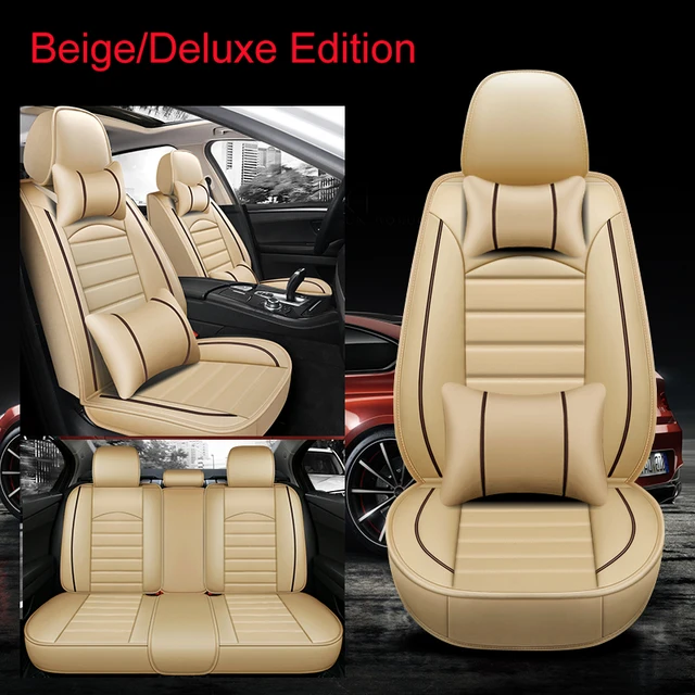 Universal Car Seat Cover For HYUNDAI Solaris Sonata Creta Encino Elantra ix25 ix35 Kona Car accessories Interior details