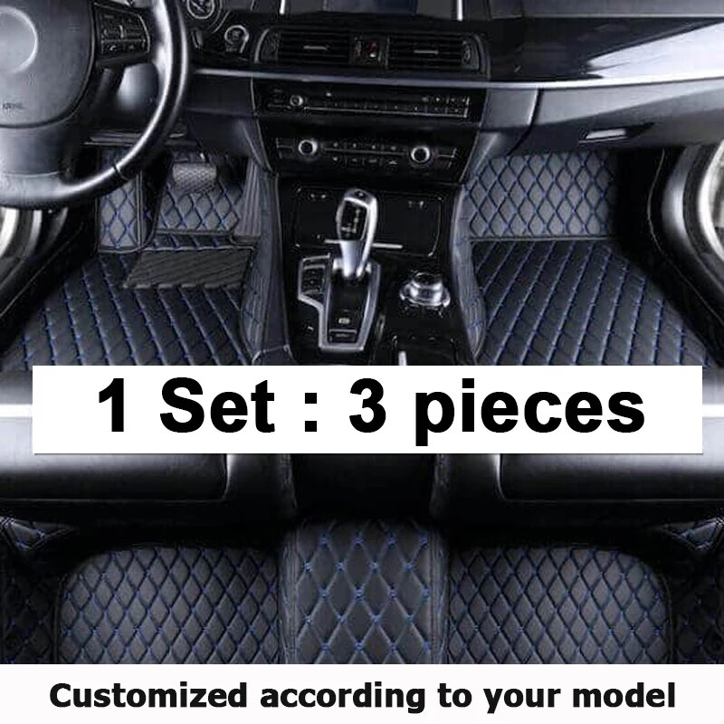 For Ford Focus Mk2 Mk2.5 2005~2015 Car Floor Mats Rugs Panel Footpads Anti-Slip Carpet Cover Cape Foot Pads Sticker Accessories