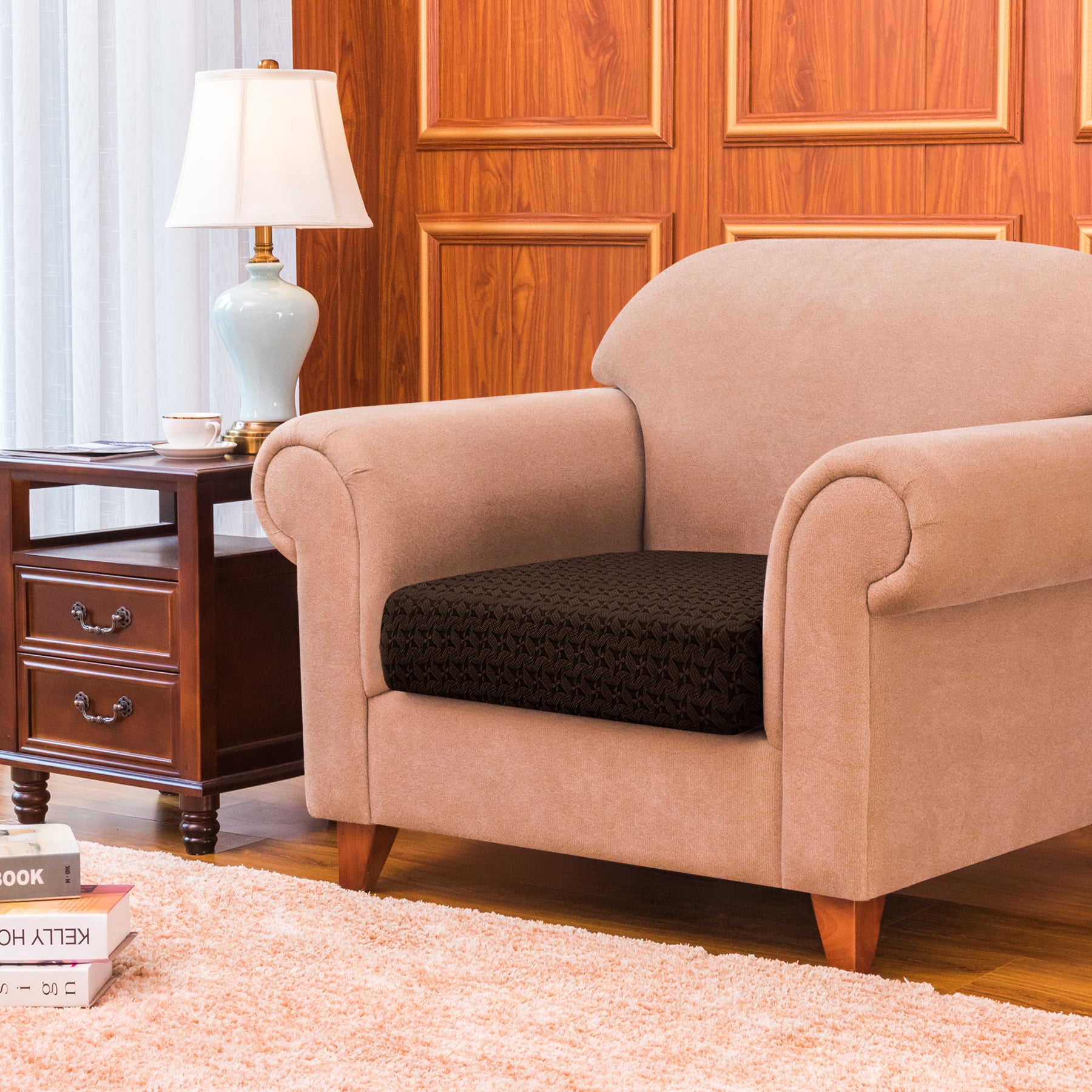 Windmill Retro Stretch Sofa Cushion Cover