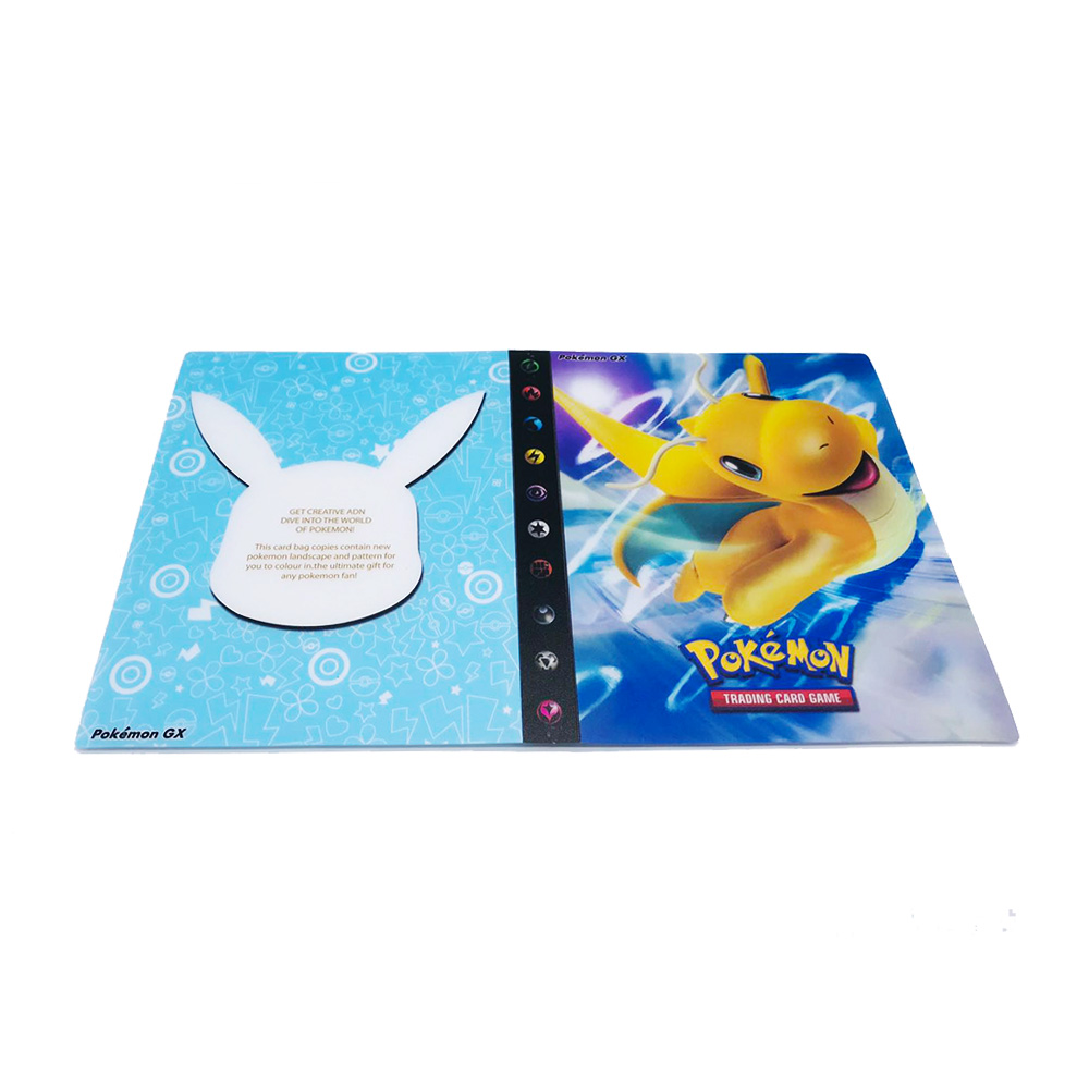 Pokemon Card Collection Album 80piece Capacity Gx Box Case Durable Playing Card Holder Book - 21