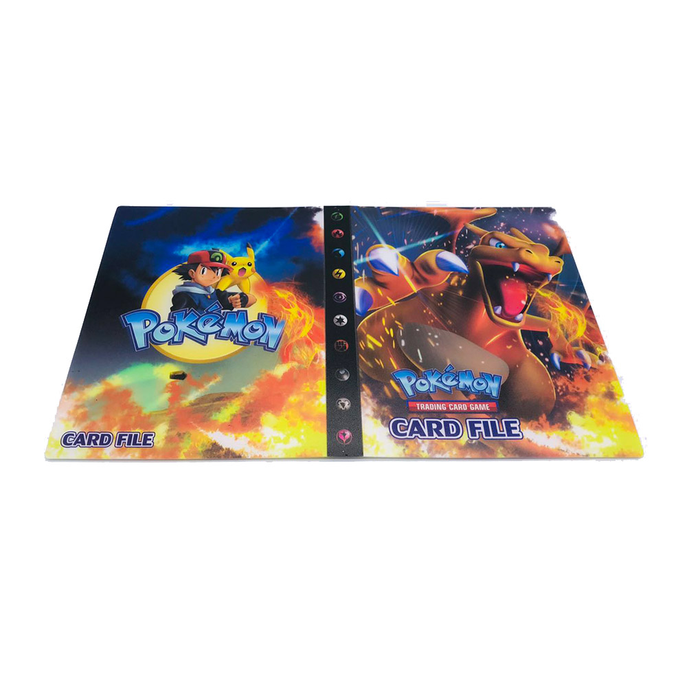 Pokemon Card Collection Album 80piece Capacity Gx Box Case Durable Playing Card Holder Book - 24